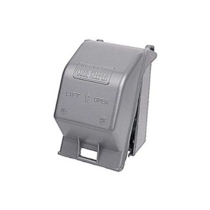 Thomas & Betts Red Dot® Code Keeper® CKMUV Medium Universal Weatherproof While-In-Use Cover, 3-1/4 in D, Die Cast Aluminum